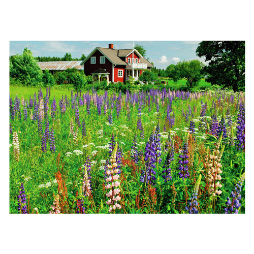 Load image into Gallery viewer, Ravensburger puzzel boerderij in zweden - legpuzzel - 500 stukjes
