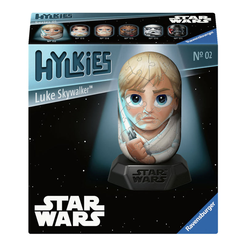 Load image into Gallery viewer, Ravensburger 3d puzzel hylkies star wars luke skywalker, 54st.
