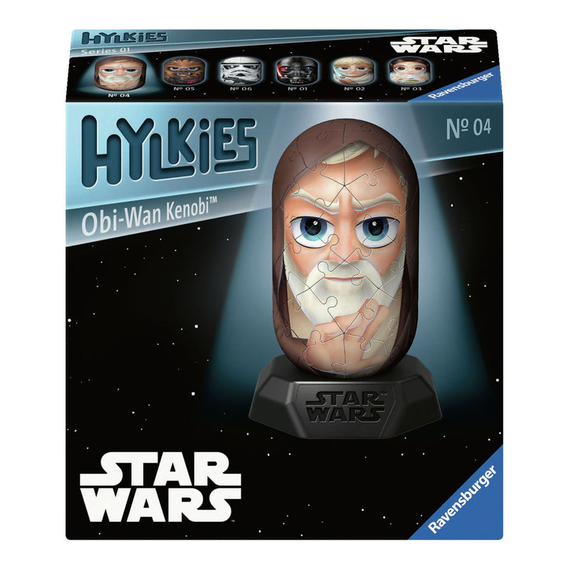Load image into Gallery viewer, Ravensburger 3d puzzel hylkies star wars obi-wan kenobi, 54st.
