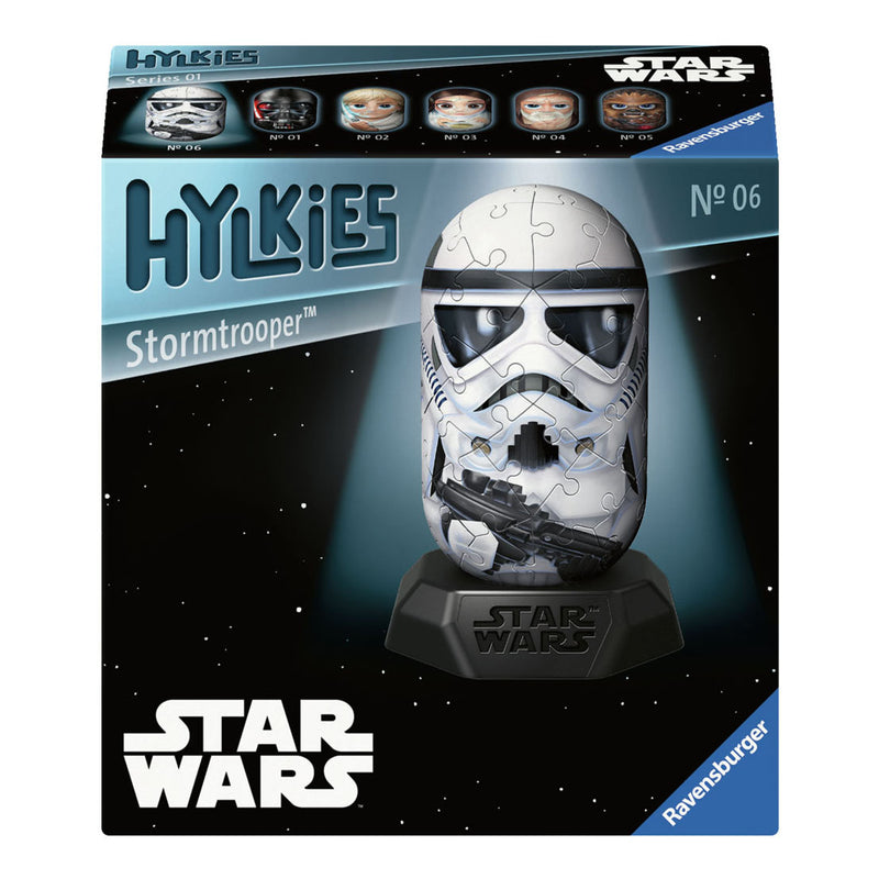 Load image into Gallery viewer, Ravensburger 3d puzzel hylkies star wars stormtrooper, 54st.
