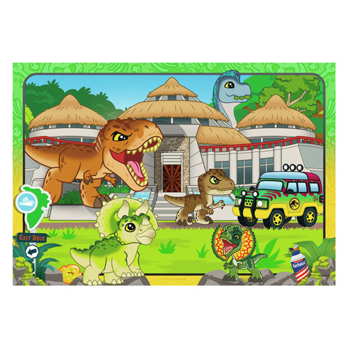 Load image into Gallery viewer, Ravensburger legpuzzel jurassic world explorers, 2x24st.
