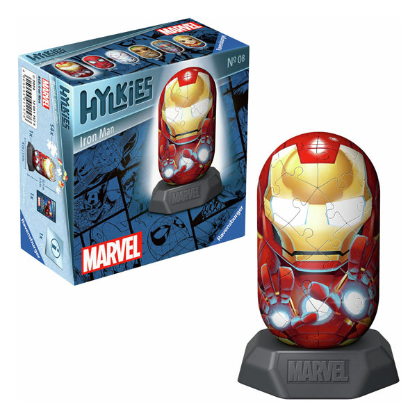 Load image into Gallery viewer, Ravensburger 3d puzzel hylkies marvel iron man, 54st.
