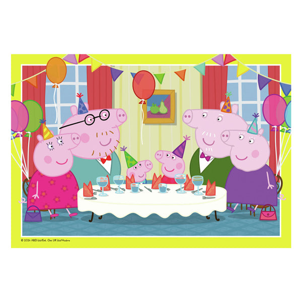 Load image into Gallery viewer, Ravensburger legpuzzel peppa pig, 2x12 st.
