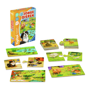 Tiptoi mijn jonge dieren - interactief spel voor 1-4 jaar - ravensburger