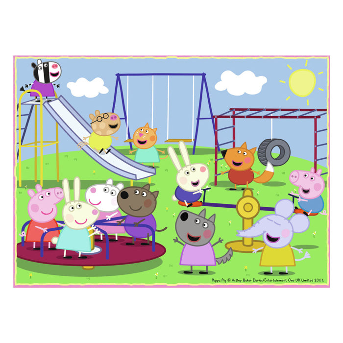 Load image into Gallery viewer, Ravensburger legpuzzel peppa pig 4in1, 24st.
