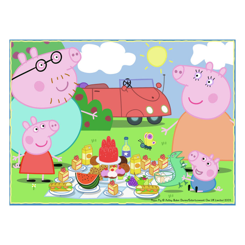 Load image into Gallery viewer, Ravensburger legpuzzel peppa pig 4in1, 24st.
