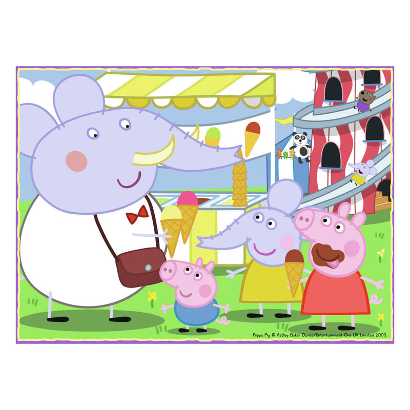 Load image into Gallery viewer, Ravensburger legpuzzel peppa pig 4in1, 24st.
