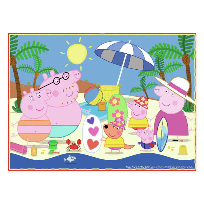 Load image into Gallery viewer, Ravensburger legpuzzel peppa pig 4in1, 24st.
