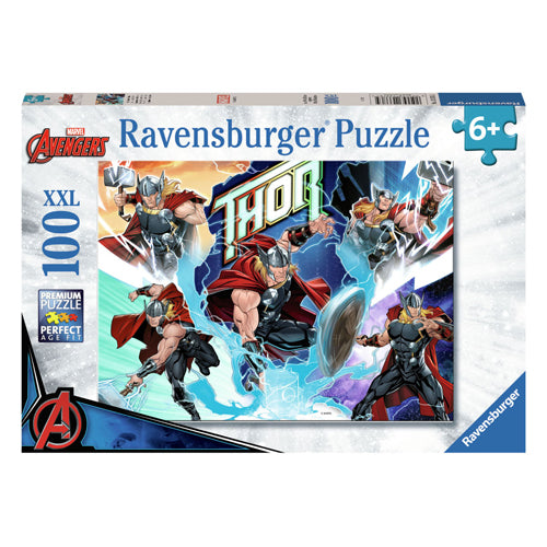 Load image into Gallery viewer, Ravensburger legpuzzel xxl marvel thor, 100st.
