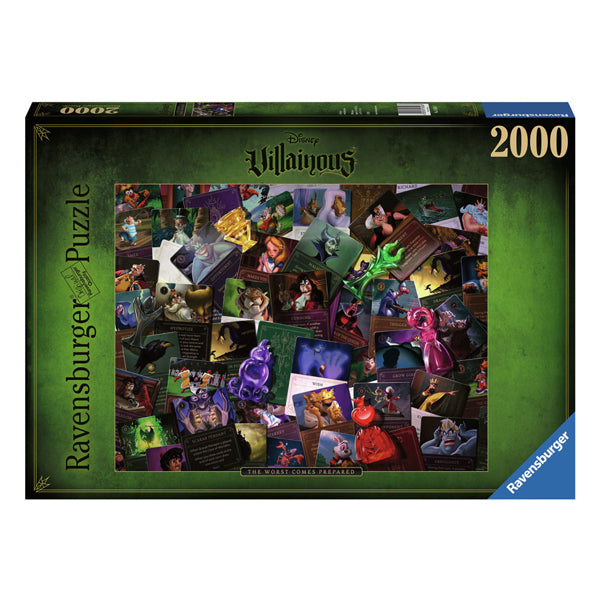 Load image into Gallery viewer, Ravensburger legpuzzel villainous: all villains, 2000st.
