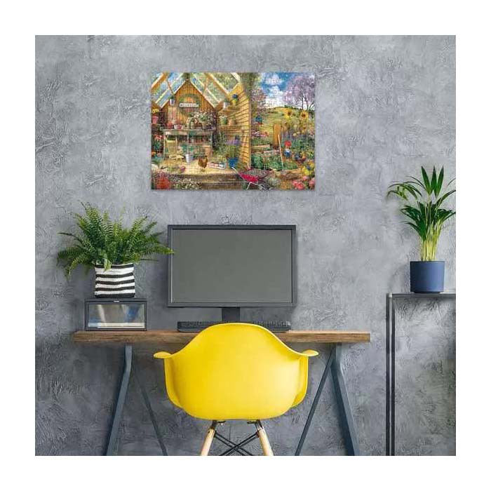 Load image into Gallery viewer, Ravensburger puzzel blik in het tuinhuis - legpuzzel - 300 stukjes extra groot
