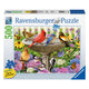 Ravensburger legpuzzel bij het vogelbadje, 500st.