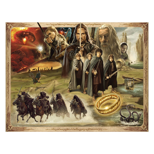 Load image into Gallery viewer, Ravensburger puzzel lord of the rings fellowship of the ring - legpuzzel - 2000 stukjes

