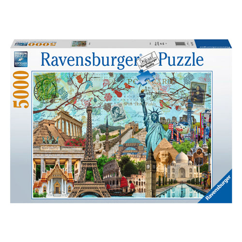 Load image into Gallery viewer, Ravensburger legpuzzel big city collage, 5000st.
