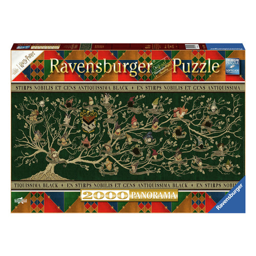 Load image into Gallery viewer, Ravensburger Legpuzzel Harry Potter Stamboom Panorama, 2000st.
