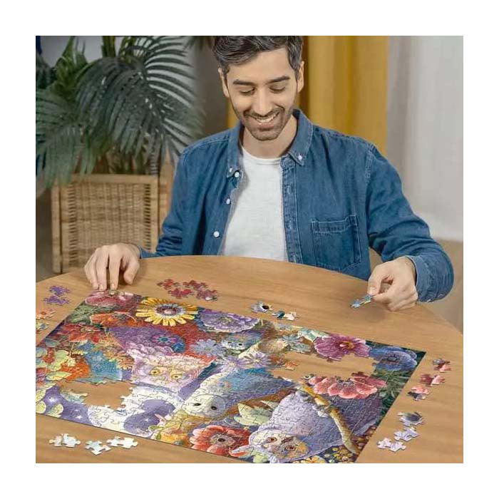 Load image into Gallery viewer, Ravensburger puzzel night owl hoot - legpuzzel - 300 large format stukjes
