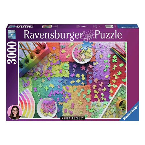 Ravensburger legpuzzel karen puzzels op puzzels, 3000st.