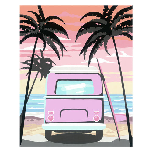 Load image into Gallery viewer, Ravensburger schilderen op nummer ravensburger creart schilderen op nummer - beach life
