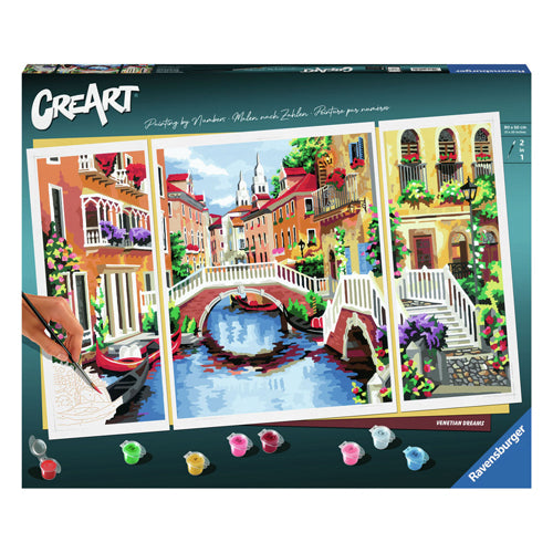 Load image into Gallery viewer, Ravensburger creart schilderen op nummer - venetian dreams
