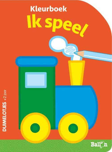 De ballon ballon kleurboek ik speel 2 jaar