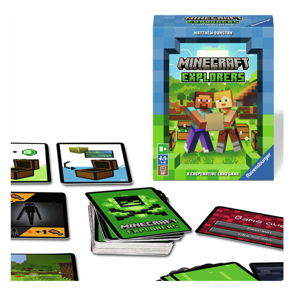 Load image into Gallery viewer, Ravensburger minecraft explorers kaartspel
