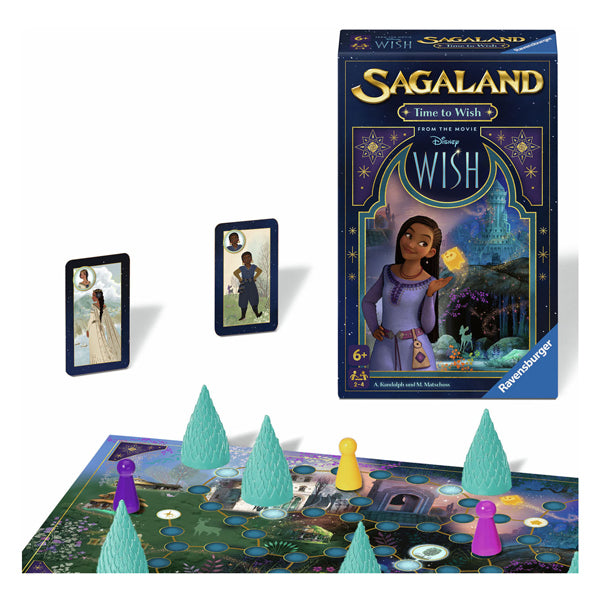 Load image into Gallery viewer, Disney ravensburger wish sagaland pocket bordspel
