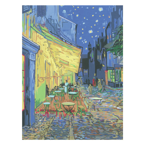 Load image into Gallery viewer, Ravensburger creart schilderen op nummer - cafe terrace van gogh
