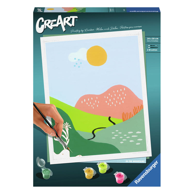 Load image into Gallery viewer, Ravensburger in the mountains - schilderen op nummer voor volwassenen
