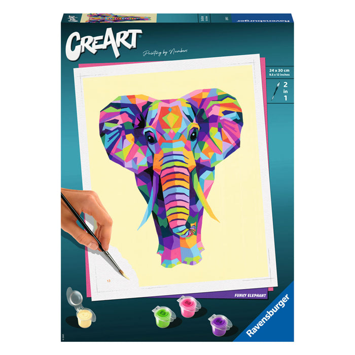 Load image into Gallery viewer, Ravensburger creart schilderen op nummer - elephant
