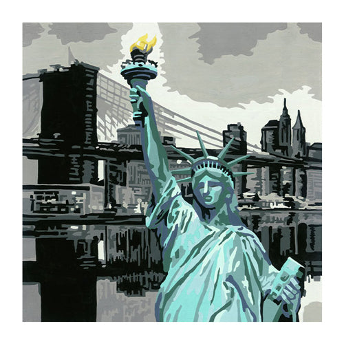 Afbeelding laden in galerijviewer, Ravensburger schilderen op nummer ravensburger creart schilderen op nummer - new york city
