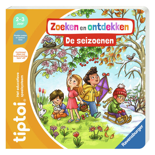 Afbeelding laden in galerijviewer, Ravensburger tiptoi boek zoeken en ontdekken: de seizoenen
