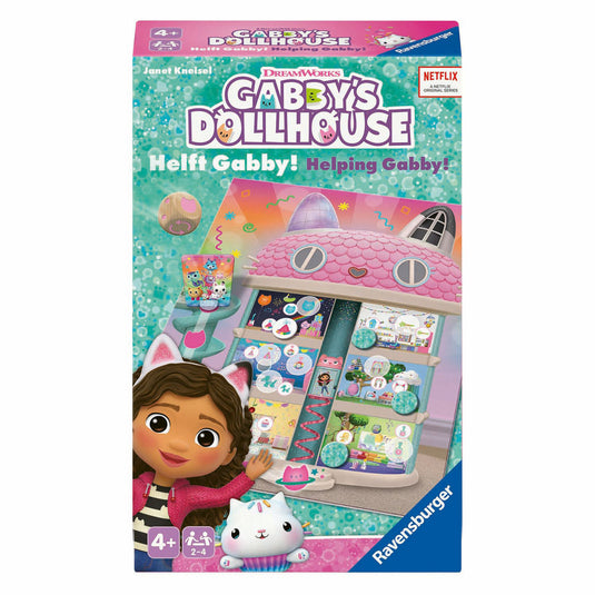 Ravensburger gabby's poppenhuis gabby helpen memoryspel