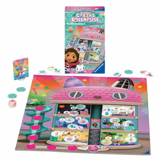 Ravensburger gabby's poppenhuis gabby helpen memoryspel