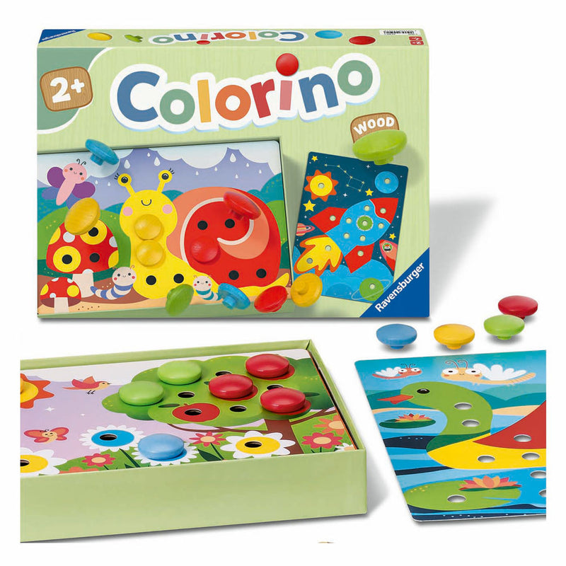 Load image into Gallery viewer, Ravensburger mijn houten colorino kinderspel
