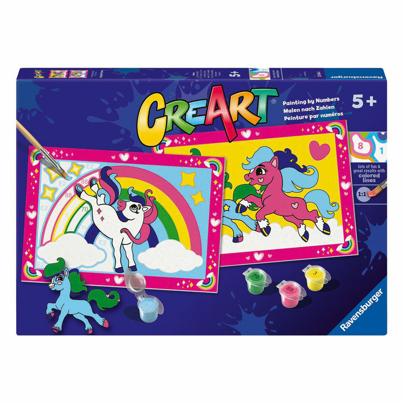 Load image into Gallery viewer, Ravensburger creart schilderen op nummer - eenhoorn
