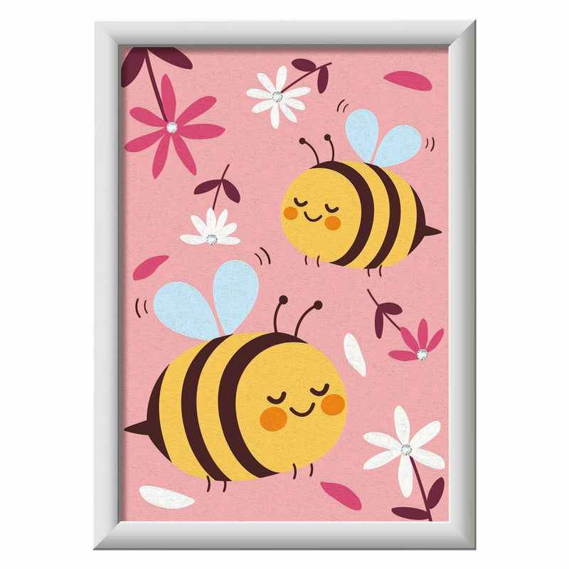 Load image into Gallery viewer, Ravensburger creart schilderen op nummer - vrolijke bijen

