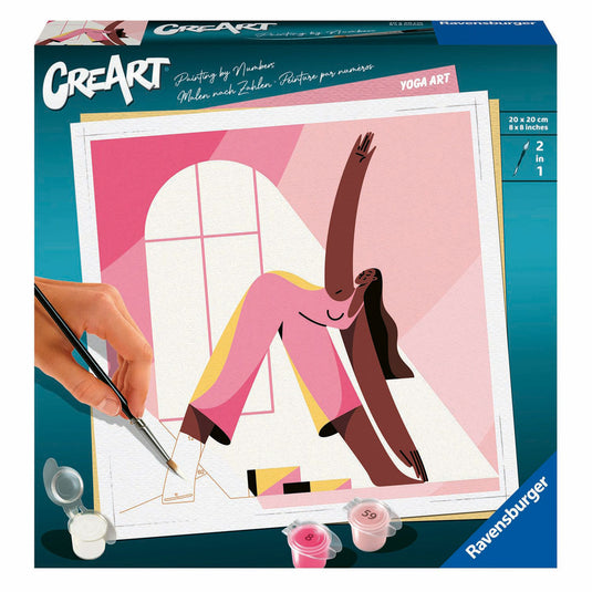 Ravensburger creart schilderen op nummer - yoga