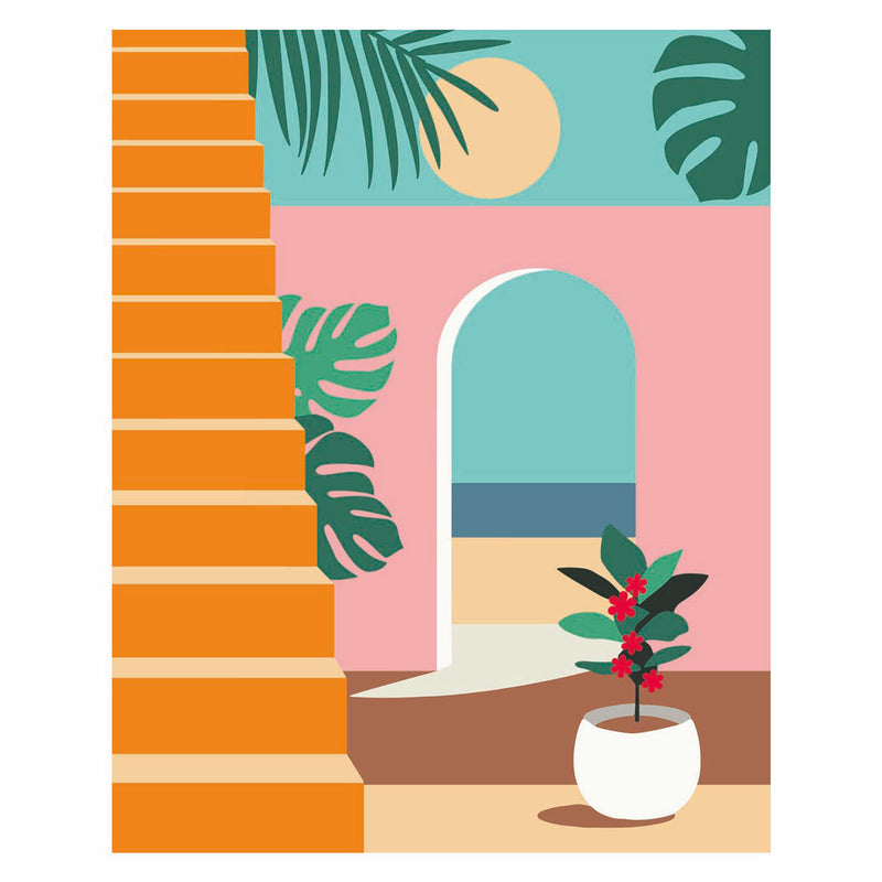 Afbeelding laden in galerijviewer, Ravensburger creart schilderen op nummer - vakantie
