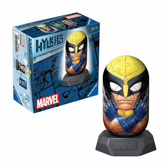 Load image into Gallery viewer, Ravensburger 3d puzzel hylkies marvel wolverine, 54st.
