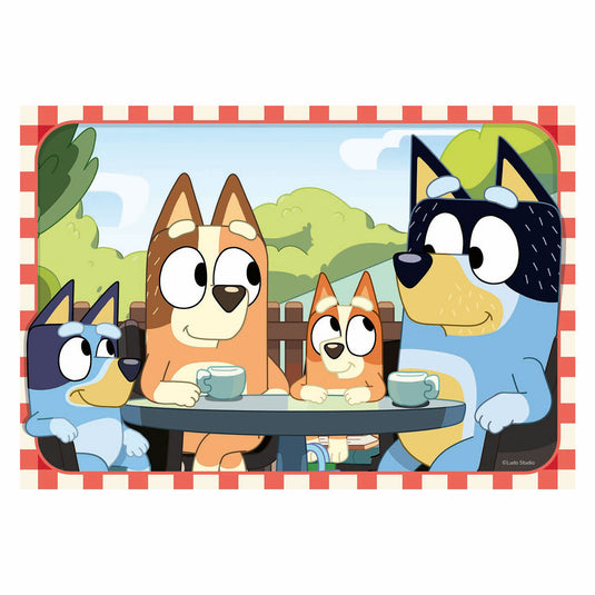 Ravensburger legpuzzel bluey, 2x12st.