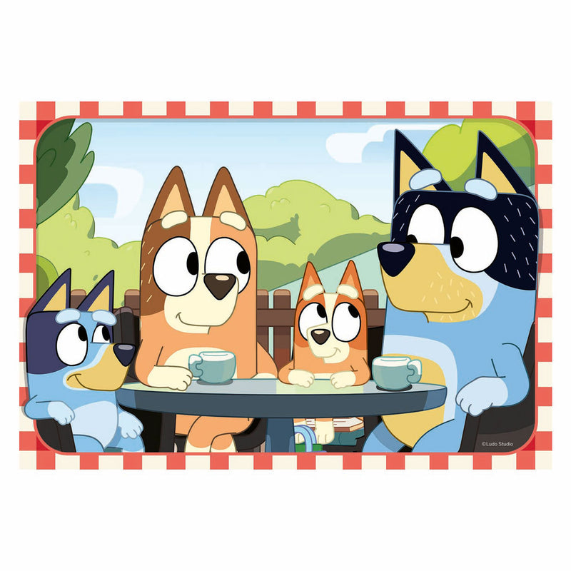Load image into Gallery viewer, Ravensburger puzzel bluey 2x12 stukjes
