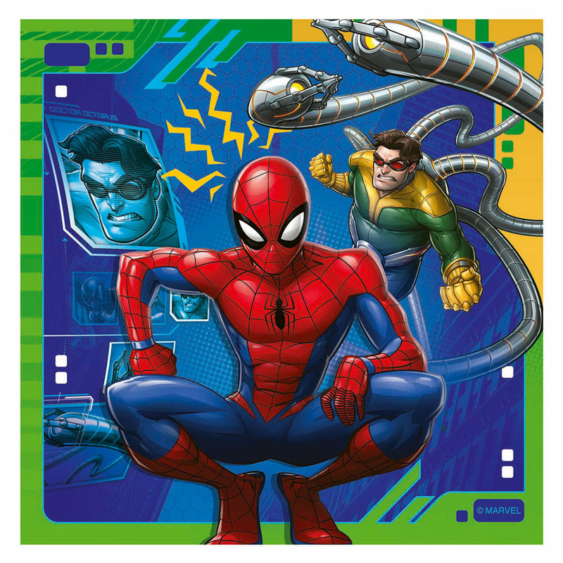 Load image into Gallery viewer, Ravensburger legpuzzel spiderman, 3x49st.
