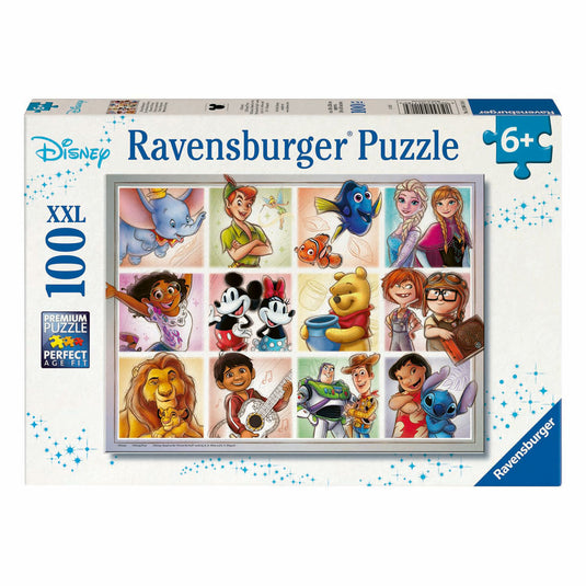 Ravensburger legpuzzel xxl disney karakters, 100st.