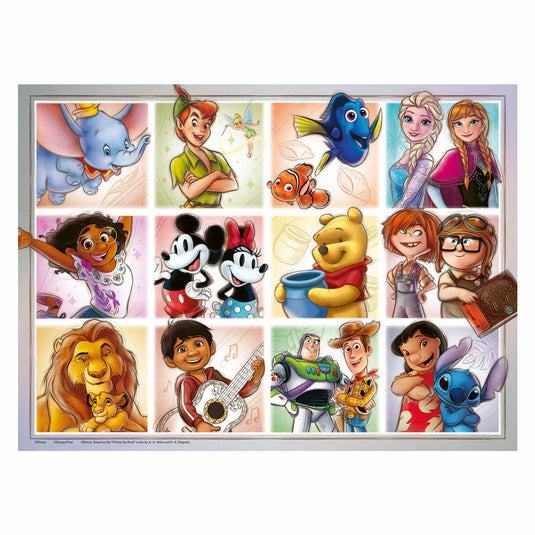 Ravensburger legpuzzel xxl disney karakters, 100st.