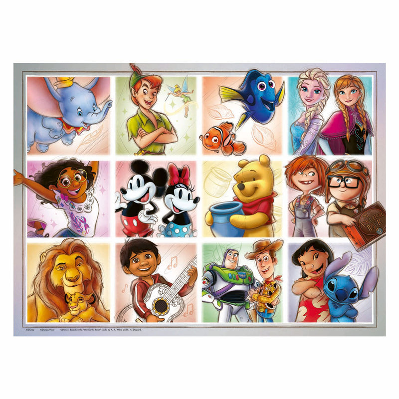 Load image into Gallery viewer, Ravensburger puzzel - disney multi character - 100 xxl stukjes
