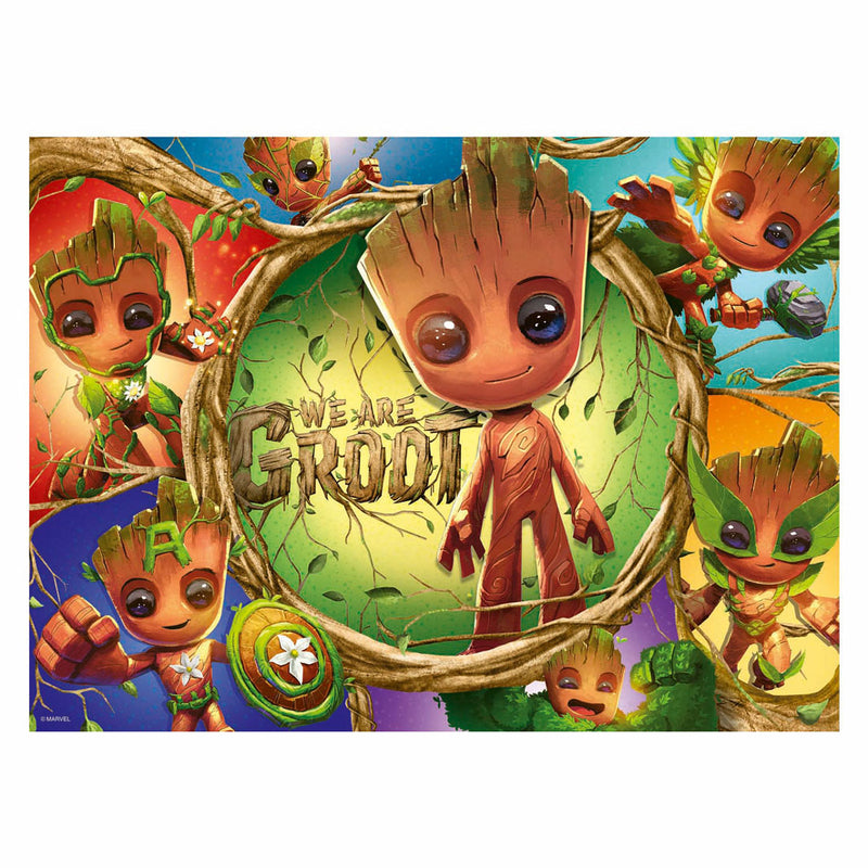 Load image into Gallery viewer, Ravensburger legpuzzel xxl marvel groot, 100st.
