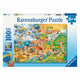 Ravensburger legpuzzel xxl vier seizoenen, 100st.