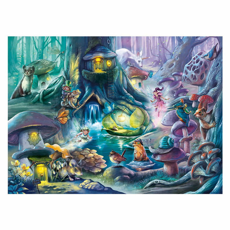 Load image into Gallery viewer, Ravensburger puzzel - betoverend bos - 150 xxl stukjes

