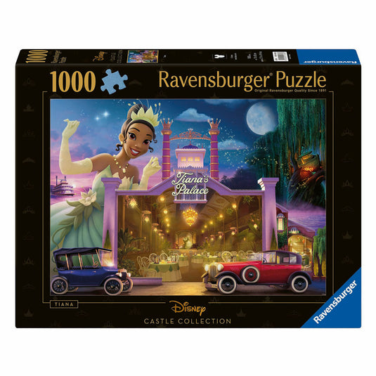 Ravensburger legpuzzel disney castles tiana, 1000st.