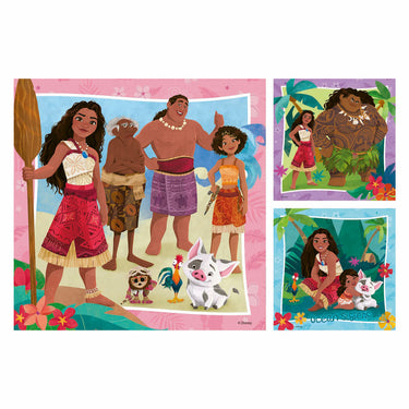 Ravensburger legpuzzel disney vaiana 2, 3x49st.
